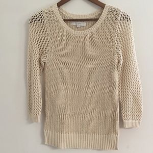LOFT Cable Knit Sweater